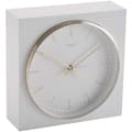 Miniatyrbild 1 av 2: Bordsklocka - VERSA - Marina 16 cm - Vit - Plast - LED - Modern
