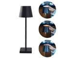 Miniatyrbild 1 av 4: BREND BR-2228 Trådlös bordslampa för inomhus och utomhus – Dimbar – Svart