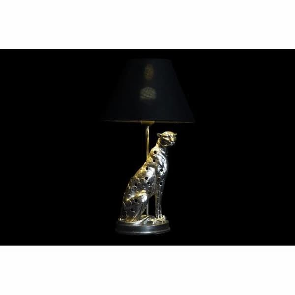 skrivbordslampa silver svart guld 26 x 26 x 46 cm harts 220 v 50 w (2 enheter)