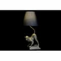 Miniatyrbild 2 av 3: skrivbordslampa 32,5 x 30 x 60 cm svart beige guld metallharts 220 v 50 w (2 enheter)