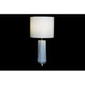 Miniatyrbild 2 av 2: Skrivbordslampa DKD Heminredning Vit Polyester Metall Keramik 220 V Guld 50 W