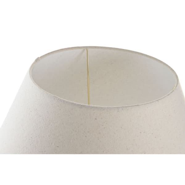 Bordslampa Home ESPRIT Beige Grå 50 W 220 V