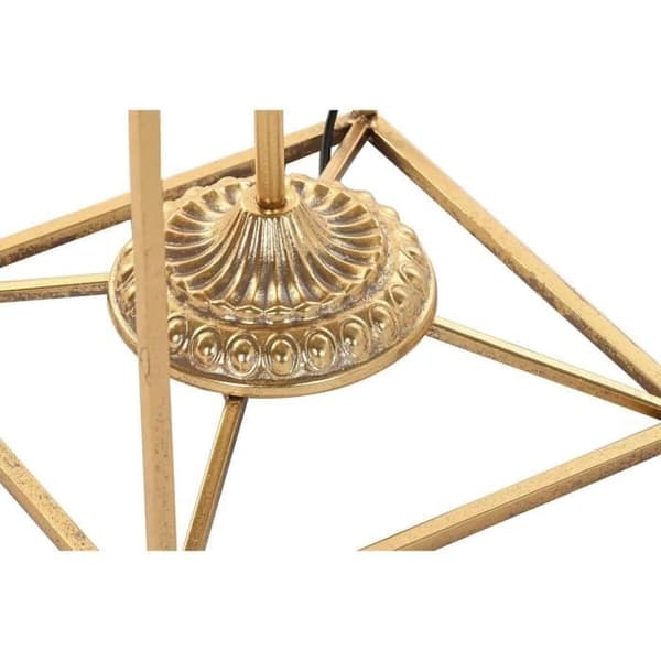 guld skrivbordslampa 220 v 50 w modern geometrisk (30 x 30 x 71 cm)
