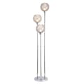 Miniatyrbillede 2 af 2: Gulvlampe Home ESPRIT Gennemsigtig Sølvfarvet 50 W 220 V 30 x 30 x 172 cm