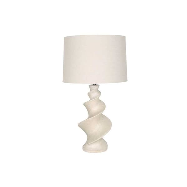 Bordslampa Home ESPRIT Vit