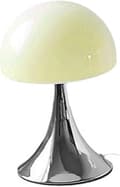 Miniatyrbild 3 av 3: OBOSOE Nattlampa - Bordlampa med USB & Metallfot för Sovrum