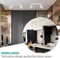 Miniatyrbillede 6 af 8: GU10 Loftslampe, Justerbar Spotlight, 2 Lys, Velegnet til Køkken, Soveværelse, Stue