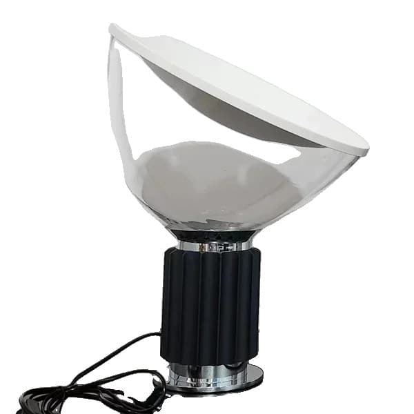 LED Bordslampa, Art Deco Stil, Anpassningsbar Belysning,Storlek Diameter 50cm, Svart kropp