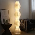 Miniatyrbillede 2 af 2: LED Gulvlampe, Justerbar Farvetemperatur, Dæmpbar,HVID, 35x170cm