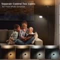 Miniatyrbillede 3 af 4: Gulvlampe, Justerbar Lysstyrke, Moderne Design, Nem Montering