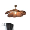 Miniatyrbild 1 av 2: Petal Pendellampa, Flera Färgval, Modern Design,Kaffe, varmt ljus, D80CM