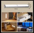 Miniatyrbillede 2 af 6: 2-pak LED-skabsbelysning, bevægelsessensorlys - trinløs dæmpbar til køkken, garderobe, trappe og soveværelse, flere lystilstande