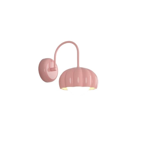 OBOSOE Fransk inomhusvägglampa i krämstil, LED-vägglampa, Vägglampor,modern vägglampa med ögonskydd (inklusive lampa)