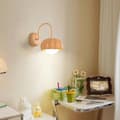 Miniatyrbild 4 av 4: OBOSOE Fransk inomhusvägglampa i krämstil, LED-vägglampa, Vägglampor,modern vägglampa med ögonskydd (inklusive lampa)