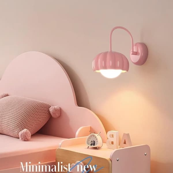 OBOSOE Fransk inomhusvägglampa i krämstil, LED-vägglampa, Vägglampor,modern vägglampa med ögonskydd (inklusive lampa)