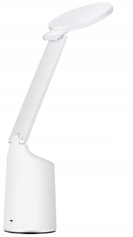 Nattbordslampa vit 230 V 12,5 x 36,5 cm
