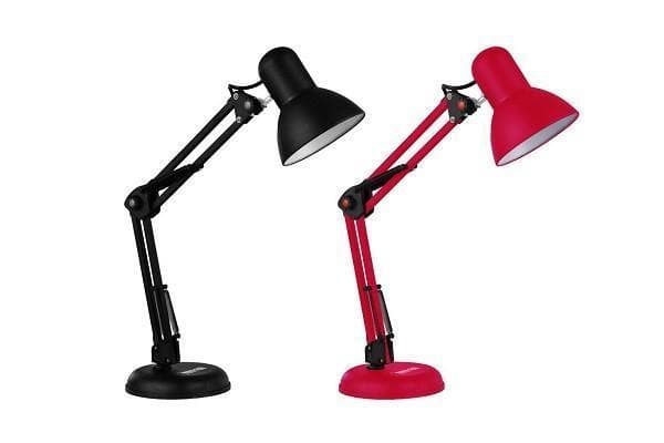 Arkitektlampa - svart bordslampa