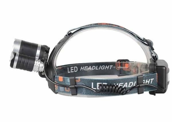 LED-pannlampa (Kraftfull 5000 Lumen) Inkl. uppladdningsbara batterier