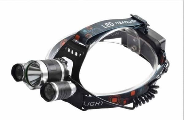 LED-pannlampa (Kraftfull 5000 Lumen) Inkl. uppladdningsbara batterier