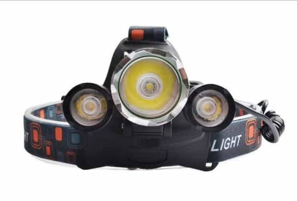 LED-pannlampa (Kraftfull 5000 Lumen) Inkl. uppladdningsbara batterier