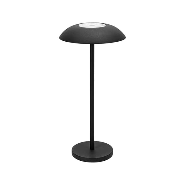OBOSOE Bordslampa Trådlös / Skrivbordslampa-LED-lampa 3 färgtemperaturer 2600 mAh uppladdningsbart batteri, Perfekt för sovrum, terrass och restaurang