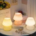 Miniatyrbild 3 av 7: Bomclap Lampa Svamplampa Bordslampa – Dimbar Nattlampa för Sovrum, Dekorativ Stämningsbelysning
