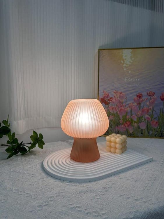 Bomclap Bordslampa Trådlös / Skrivbordslampa-LED-lampa E27 Söt nattlampa med varm belysning, Perfekt för sovrum, terrass och restaurang