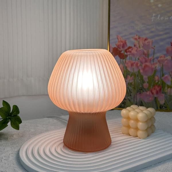 Bomclap Bordslampa Trådlös / Skrivbordslampa-LED-lampa E27 Söt nattlampa med varm belysning, Perfekt för sovrum, terrass och restaurang