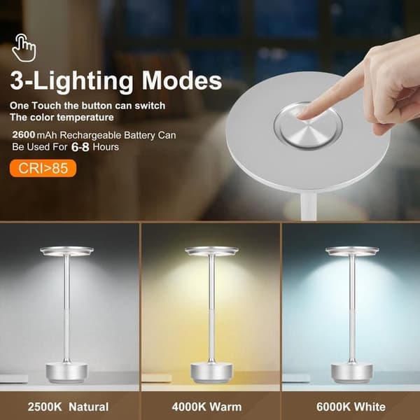 Bomclap Bordslampa Trådlös / Skrivbordslampa - LED-lampa