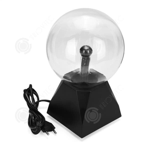 INN Plasma boll magisk 8tum 12x12x29cm röd plasma boll plasma lampa ionboll lampa unisex presenter