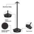 Miniatyrbild 6 av 9: Bomclap Svamp Bordslampa Trådlös / Skrivbordslampa - LED-lampa Varmt ljus