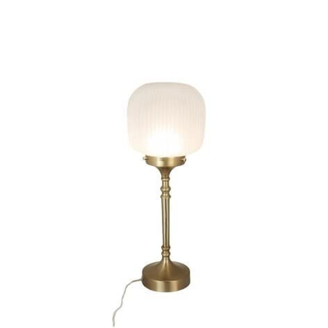 Bordslampa Eli Mässing/Frost Liten