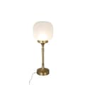 Miniatyrbild 3 av 3: Bordslampa Eli Mässing/Frost Liten