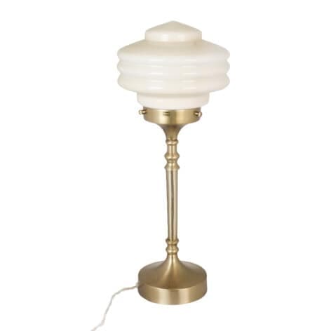 Bordslampa Valter Mässing/Opal Beige