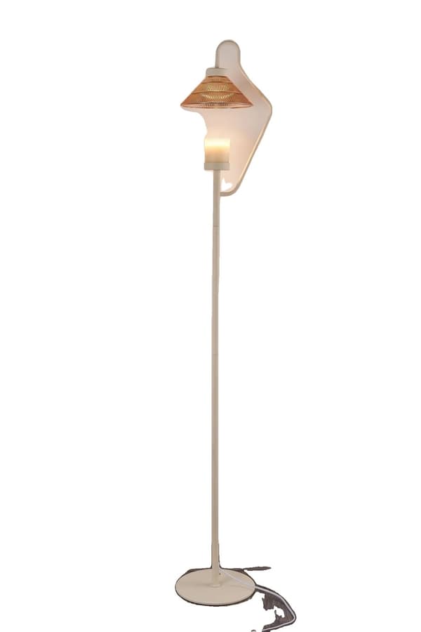 Gulvlampe, energieffektive LED-pærer, stilfuld kegle skygge,Ekskluderer aromaterapi, B