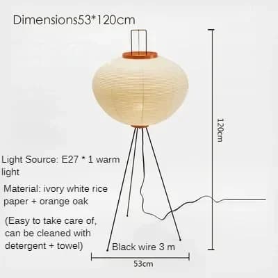 Gulvlampe, Varm Lysudsendelse, Elegant Design,Gulvlampe, Varmt lys
