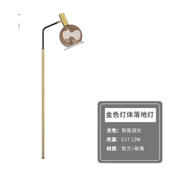 Moderne LED Gulvlampe, Stilfuldt Design, Energibesparende Belysning,
