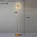 Miniatyrbillede 2 af 2: Dandelion LED Gulvlampe, Elegant Design, Varme/Hvidt Lysmuligheder,Hvidt lys, B