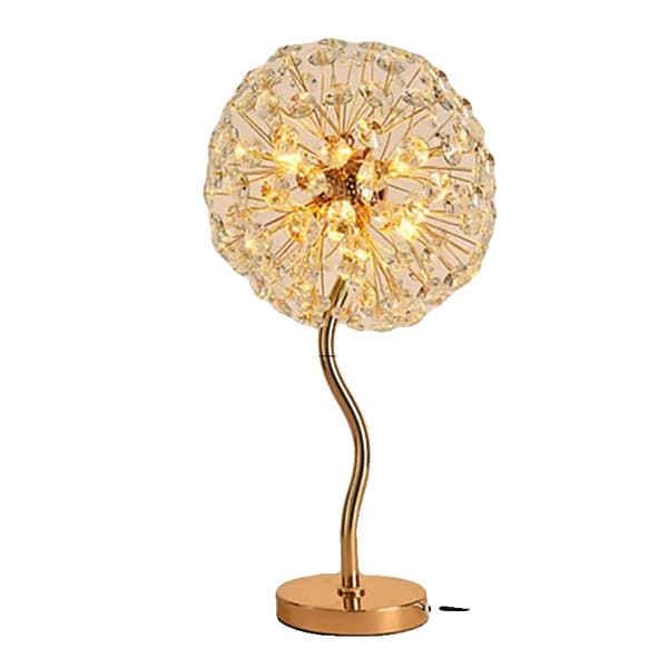 Dandelion LED Gulvlampe, Elegant Design, Varme/Hvidt Lysmuligheder,A, Hvidt lys