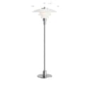 Miniatyrbild 1 av 2: Modern Golvlampa, Dimbar LED-belysning, Elegant Glas Skärm, Mångsidig Användning,Golvlampa, Varmt ljus