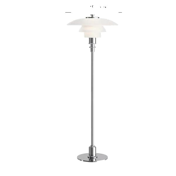 Modern Golvlampa, Dimbar LED-belysning, Elegant Glas Skärm, Mångsidig Användning,Golvlampa, Varmt ljus