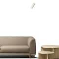 Miniatyrbild 1 av 2: Modern LED Dimmable Golvlampa, Minimalistisk Design, Passar för Entréer och Sovrum,Trefärgad dimning, vit
