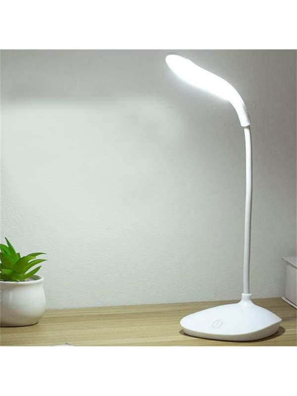 Bomclap LED-pöytälamppu USB-latausporti, Dimmable Eye-Care Reading Joustava hanhenkaula valo