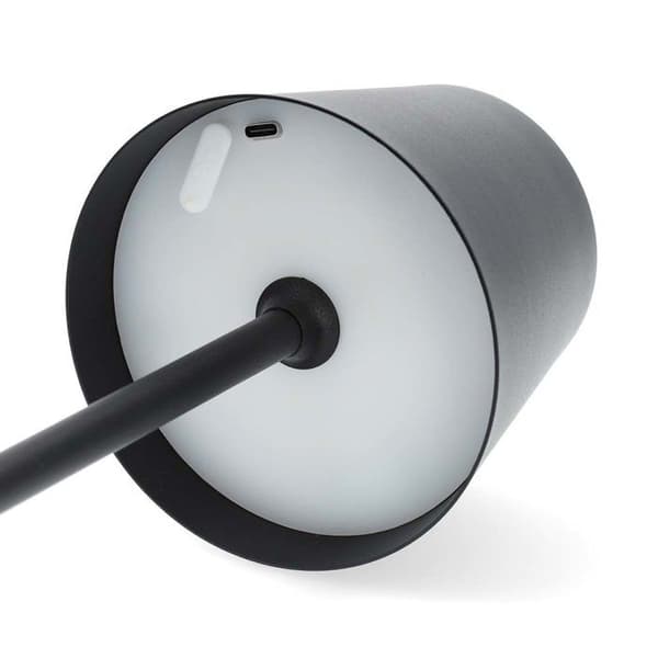 Bordslampa med Touch-Dimmer 1,8W 150lm 3000-6000K IPX4 Uppladdningsbar Nedis Svart