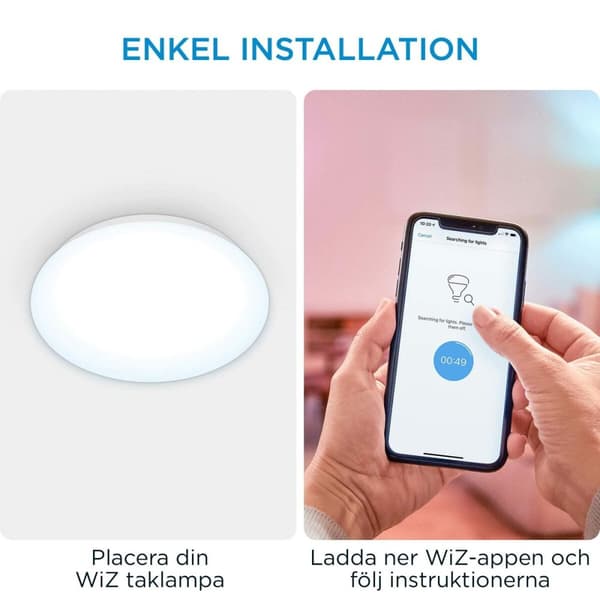 Loftslampe Wiz Hvid