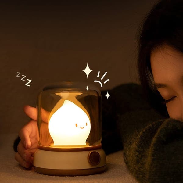 Bomclap genopladelig på USB bordlampe trådløs / skrivebordslampe - LED lampe