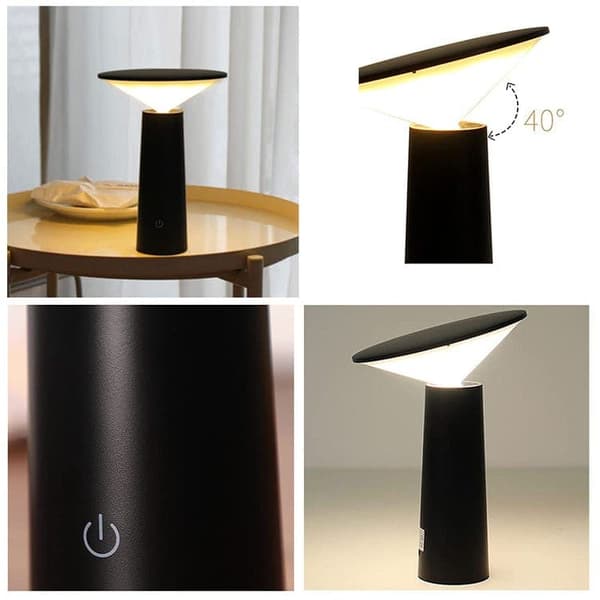 OBOSOE USB-laddning Bordslampa Trådlös / Skrivbordslampa - LED-lampa