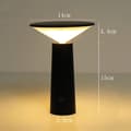 Miniatyrbild 4 av 8: OBOSOE USB-laddning Bordslampa Trådlös / Skrivbordslampa - LED-lampa