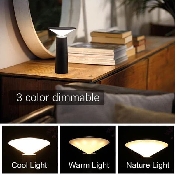 OBOSOE USB-laddning Bordslampa Trådlös / Skrivbordslampa - LED-lampa