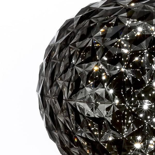 LED-bordlampor - KARTELL - Planet - Genomskinlig antracit - Teknopolymer - Modern design